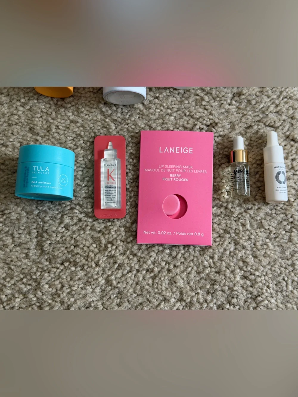 Lot of 9 Sample Size Hair, Skincare and Beauty Items - New & Unused